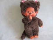 ORYGINALNA MAŁPKA"MONCHHICHI" SEKIGUCHI - DZIEWCZYNKA DWA KUCYKI        