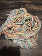 fantazyjna włóczka artystyczna w pastelach ok 400g 