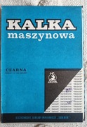 Stara Kalka maszynowa czarna 100 arkuszy
