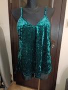 Welurowy top r 44 nowy 