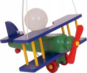Lampa wisząca sufitowa dziecięca SAMOLOT