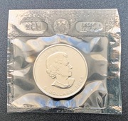 2008 Kanada 5 Dollars. Uncja .9999 Srebra.