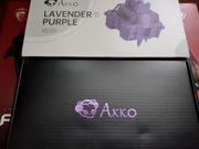 Switche Akko Lavender Purple V3 Pro 45szt przełączniki custom mehaniczne