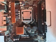 Płyta główna Asrock H110M-HDV DDR4 z procesorem i5-6500 LGA 1151