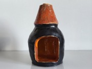 Wyjątkowy Duński Lampion Ceramiczny – Mid-Century Modern / Fat Lava