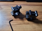 Montaż dwuczęściowy NOWY , średni 1"/Weaver Leapers