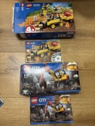 puste pudełka Lego 60185, 60252 wraz z instrukcjami 