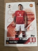 Karta match attax 2024/2025 topps Manchester United  Martinez nr 102