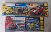 LEGO 5 zestawów _ CREATOR, CITY, BLOCKI