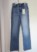 ZARA Dżinsy Straight Leg r. 34 XS