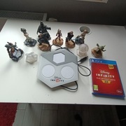 Play Station Disney infinity + figurki star wars 