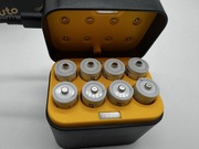 imuto ładowarka do akumulatorów 18650 zestaw 8x baterie 3600mwh