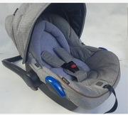 Pokrowiec na fotelik samochodowy Kity 0-13 kg kolor niebieski 