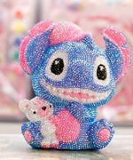 Figurka diamencikowa stitch dyi dla dzieci 