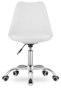 Krzesło obrotowe MONZA OFFICE WHITE PU II GATUNEK