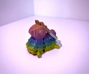 Lama brelok kolor rainbow