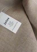 Zasłony 100% len  BOHO beżowe 145x300 Jotex