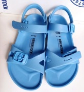 Sandały Birkenstock Rio EVA 31 niebieskie turkus