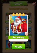 Karta Św. Mikołaj Coin Master 