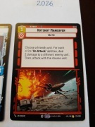 SW Unlimited - JTL - HOTSHOT MANEUVER (RARE) ! TANIO !!!