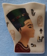 Ceramiczny magnes na lodówkę  Starożyna postać - Egipt