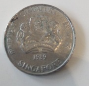 moneta 20 centów, Singapur
