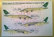 KALKA - PIA PAKISTAN AIRLINES - BOEING 747-200, BOEING 777-200