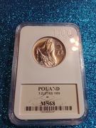 5 ZŁ RYBAK 1959 GCN MS68