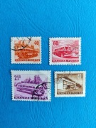 Magyar Posta l. 58 i 63, węgierskie znaczki, Węgry, vintage