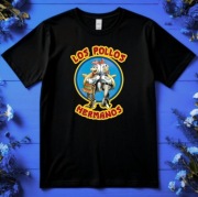 Czarna  męska  koszulka Breaking Bad Los Pollos Hermanos