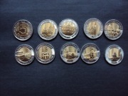 Zestaw monet 5zł okolicznościowych 10szt jak foto