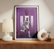 Kylian Mbappe plakat Real Madryt