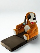 Fotelik pluszowy leżanka Miś Pies piesek krzesełko materac prezent święta