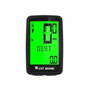 Bezprzewodowy Komputerek Licznik Rowerowy Wodoodporny 21 Funkcji LCD USB