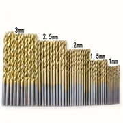 Zestaw 50 sztuk wiertel do metalu