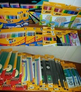 Kredki długopis ołówek BIC MEGAPAKIET