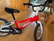 woom 2 czerwony z nóżką, używany
