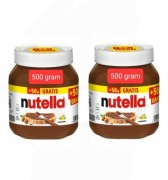 Nutella 1 kg (2x500 gram) krem czekoladowo orzechowy 07.11.2026 z Niemiec