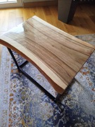 Stolik kawowy loft industrialny drewniany