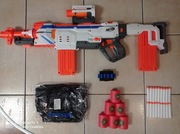 Karabin maszynowy Nerf + akcesoria 