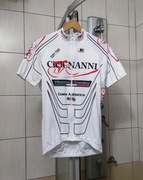 bluzka męska M kolarska koszulka ciemna czarna elegancka Cicli Nanni Giorda