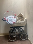 Sprzedam wózek Adamex Royal z nosidełkiem do auta i bujakiem do domu GRATIS