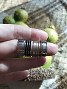 Pierścionek obrączka ze stali nierdzewnej 