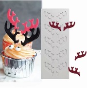  ROGI ŁOSIA JELENIA Bożonarodzeniowa mata silikonowa do Pieczenia Czekolady