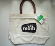 Shopperka / torba plażowa Zooplus "Kocia mama"