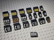 KLOCKI LEGO ELEMENTY SPACE KOSMOS Z NADRUKIEM OD 1ZŁ LICYTACJA