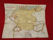 Mapa Wielkich Niemiec - Gross-Deutschland