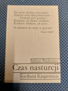 Książka Barbary Wachowicz "Czas Nasturcji"