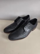 Męskie półbuty Taylor Wright klasyczne eleganckie wizytowe skórzane skóra