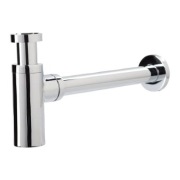 Syfon umywalkowy butelkowy dekoracyjny owalny KOŁO Twins 99107 chrom